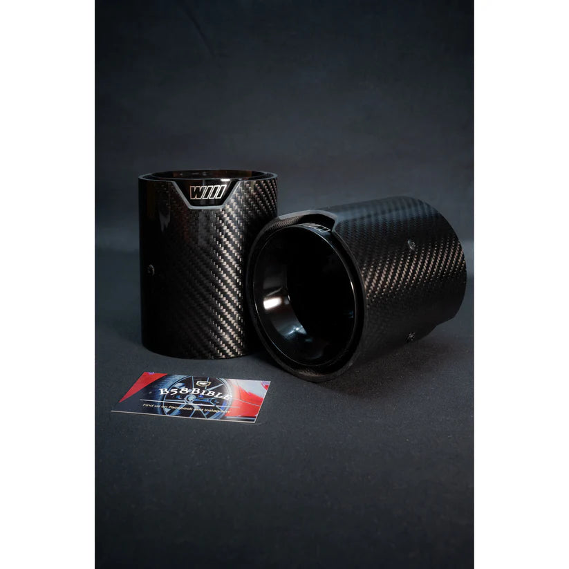 4” Carbon Fibre Exhaust Tips